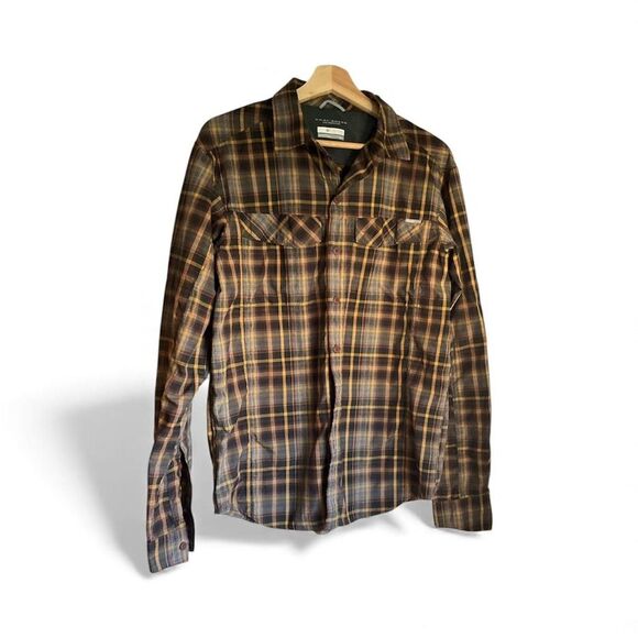 Columbia-sportswear Men's multi color Plaid Shirt Long sleev Size S - Picture 2 of 6